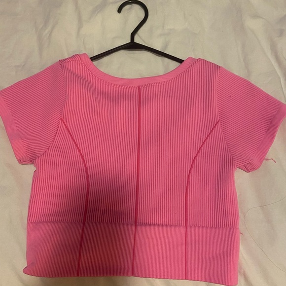 Offline by Aerie Seamless Corset T-Shirt pink - Picture 2 of 3